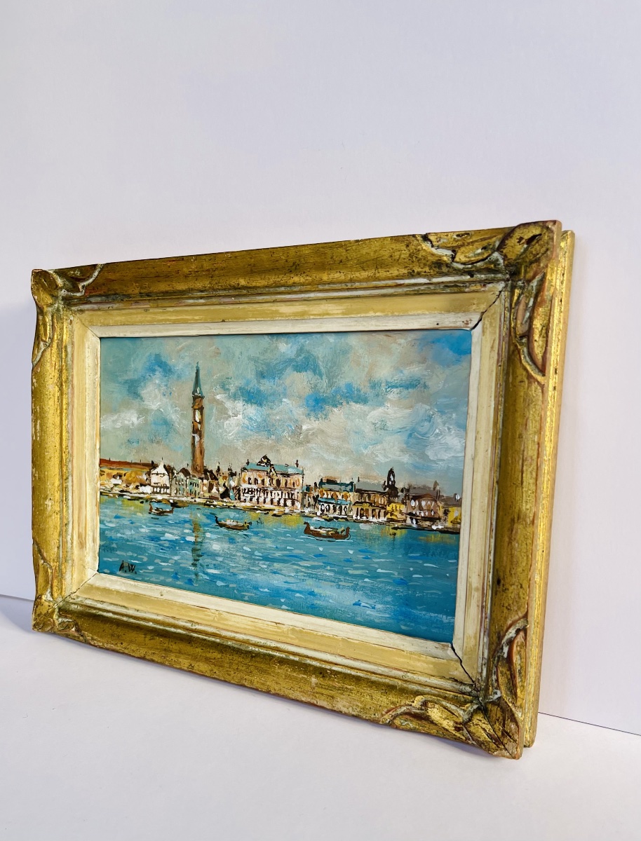 Painting Of Venice By A.w.-photo-3